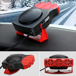 12 V 150 W Araba Soğutma Fanı Sıcak Isıtıcı Ön Cam Buğu Çözücü - Lisinya