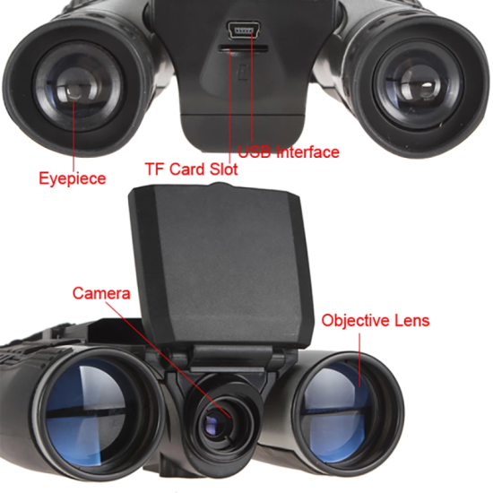 12x32 Zoom Dijital Dürbün Teleskop Kamera 5mp Cmos Sensör 2.0 İnc Tft Full Hd 1080 P Dvr Fotoğraf Video Kayıt Usb Dürbün - Lisinya 12x32 Zoom Dijital Dürbün Teleskop Kamera 5mp Cmos Sensör 2.0 İnc Tft Full Hd 1080 P Dvr Fotoğraf Video Kayıt Usb Dürbün - Lisinya