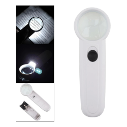 15x Çok Fonksiyonlu 2 Led Işıklı Taşınabilir El Büyüteç - Lisinya