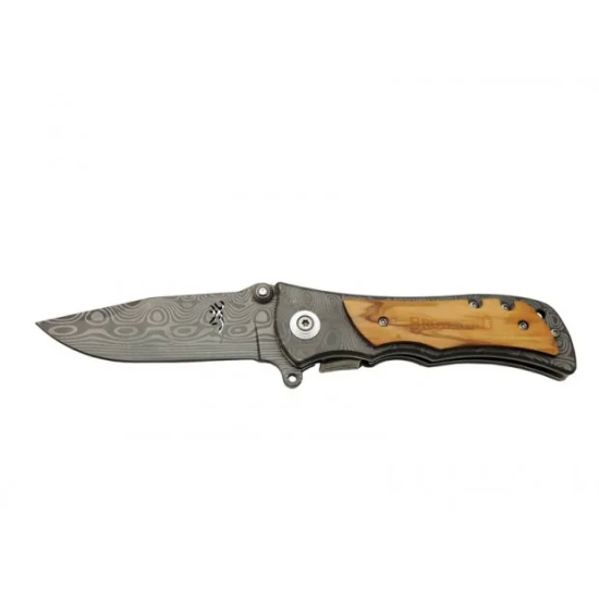 2-32 Damascus Çakı 20 Cm Manuel, Kemerlikli - Lisinya 2-32 Damascus Çakı 20 Cm Manuel, Kemerlikli - Lisinya