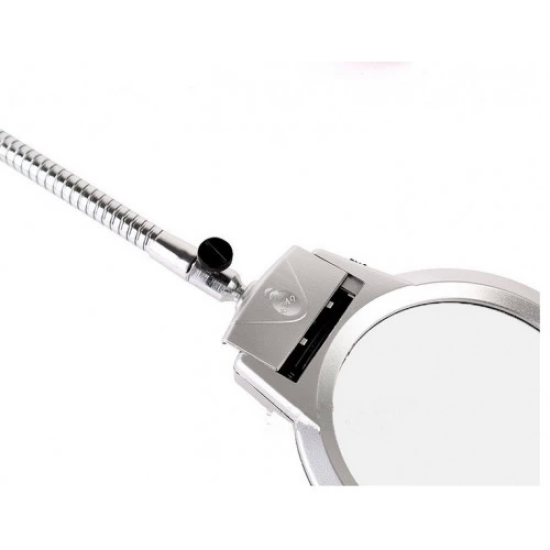 2.5x90 Mm 5x24 Mm Büyüteç, Mandallı Metal Hortumlu Masa Üstü Büyüteç - Lisinya 2.5x90 Mm 5x24 Mm Büyüteç, Mandallı Metal Hortumlu Masa Üstü Büyüteç - Lisinya
