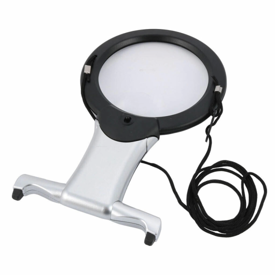 2x 6x Led Eller Serbest,boyun Asılı,dıkış,okuma İçin En Uygun Büyüteç 11b1 - Lisinya 2x 6x Led Eller Serbest,boyun Asılı,dıkış,okuma İçin En Uygun Büyüteç 11b1 - Lisinya