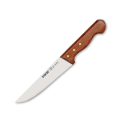 31063  Kurban Ve Kasap Bıçağı 19 Cm - No:3 Ahşap Sap - Lisinya