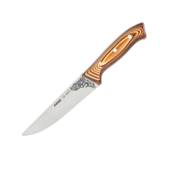 32102 Elite Kurban, Kasap Bıçağı 16,5 Cm - Kahverengi Perçinli Kompozit Sap - Lisinya