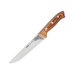 32103 Elite Kurban, Kasap Bıçağı 19 Cm - Kahverengi Perçinli Kompozit Sap - Lisinya
