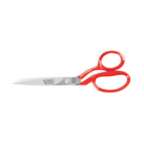 3257-8 Tekstil / Yatık Konfeksiyon Makası No: 8 İnç / 20,32cm - Nikel Kaplama, Kırmızı Saplı, Mikro Tırtıllı - Lisinya 3257-8 Tekstil / Yatık Konfeksiyon Makası No: 8 İnç / 20,32cm - Nikel Kaplama, Kırmızı Saplı, Mikro Tırtıllı - Lisinya