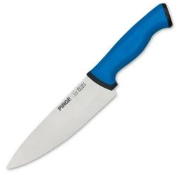 34159 Duo Şef Bıçağı 16 Cm - Mavi Kaymaz Sap - Lisinya