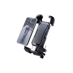 360° Derece Ayarlanabilen Gidon Bağlantılı Bisiklet Motosiklet İçin Abs 4-7.8″ İnç Telefon Tutucu - Lisinya