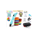 3d Pen Üç Boyutlu Yazıcı Kalem Printer (12 Adet 3 Metre Filament -36 Metre Led Ekranlı Adatörlü - Lisinya 3d Pen Üç Boyutlu Yazıcı Kalem Printer (12 Adet 3 Metre Filament -36 Metre Led Ekranlı Adatörlü - Lisinya