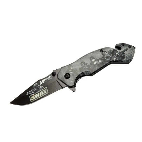 4 23 6 Swat Kurtarma / Kamp Çakı 20cm - Yarı Otomatik, Kemerlikli, Cam Kırma Ve İp Kesme Aparatlı - Lisinya 4 23 6 Swat Kurtarma / Kamp Çakı 20cm - Yarı Otomatik, Kemerlikli, Cam Kırma Ve İp Kesme Aparatlı - Lisinya