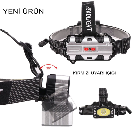 4 Modlu Sensörlü Şarjlı Güçlü Kafa Lambası Wt-248 - Lisinya 4 Modlu Sensörlü Şarjlı Güçlü Kafa Lambası Wt-248 - Lisinya