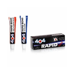404 Plastik Çelik Rapid Bond Hızlı Yapıştırıcı 16gr - Şeffaf - Lisinya