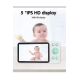 5 Inc Ekran Bebek Kamerası Monitörlü Konuşma Özellikli Işıklı Gece Görüslü Kamera - Lisinya 5 Inc Ekran Bebek Kamerası Monitörlü Konuşma Özellikli Işıklı Gece Görüslü Kamera - Lisinya