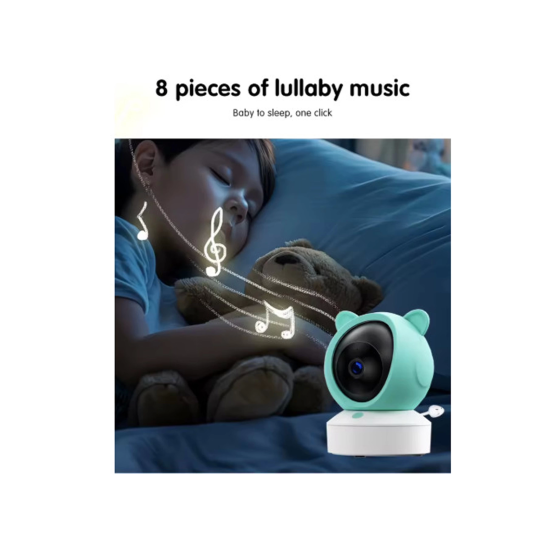 5 Inc Ekran Bebek Kamerası Monitörlü Konuşma Özellikli Işıklı Gece Görüslü Kamera - Lisinya 5 Inc Ekran Bebek Kamerası Monitörlü Konuşma Özellikli Işıklı Gece Görüslü Kamera - Lisinya