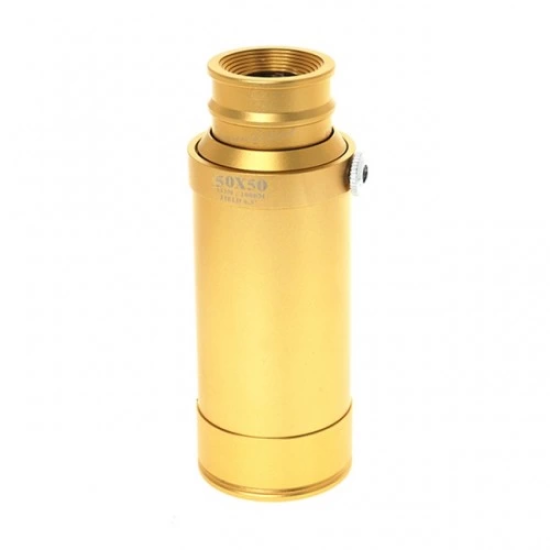 50x50 Panda Metal Gövde Tek Gözle Büyük Mercek Korsan Dürbün Gold - Lisinya 50x50 Panda Metal Gövde Tek Gözle Büyük Mercek Korsan Dürbün Gold - Lisinya