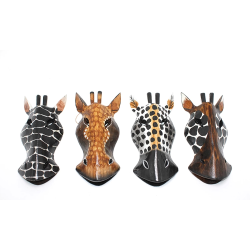 Ahşap Dua Asmalı 20 Cm Zebra Maske 3galıleo-4 - Lisinya