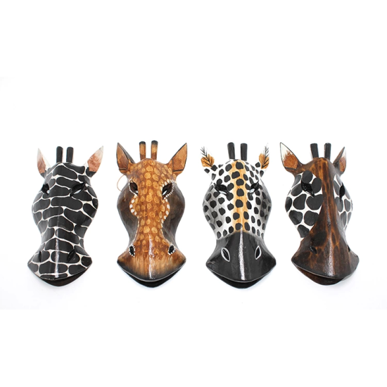 Ahşap Dua Asmalı 20 Cm Zebra Maske 3galıleo-4 - Lisinya Ahşap Dua Asmalı 20 Cm Zebra Maske 3galıleo-4 - Lisinya
