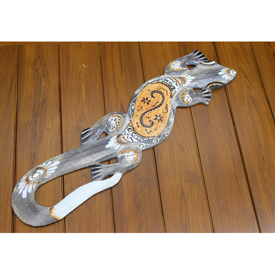 Ahşap Duvara Asmali Kertenkele Figürü Galileo-21 - Lisinya Ahşap Duvara Asmali Kertenkele Figürü Galileo-21 - Lisinya