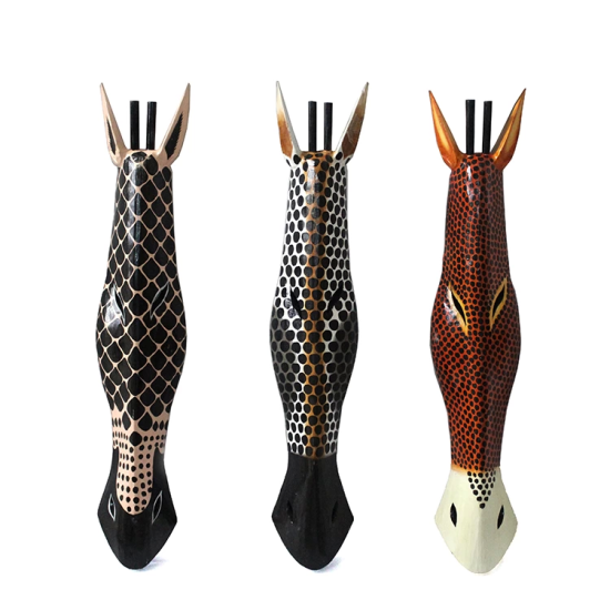 Ahşap Zebra Mask 1 Metre. - Lisinya Ahşap Zebra Mask 1 Metre. - Lisinya