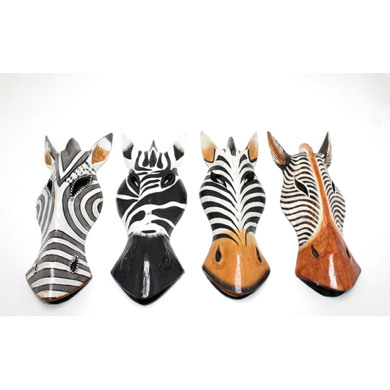 Ahşap Zebra Mask 30 Cm 3galıleo-3 - Lisinya Ahşap Zebra Mask 30 Cm 3galıleo-3 - Lisinya