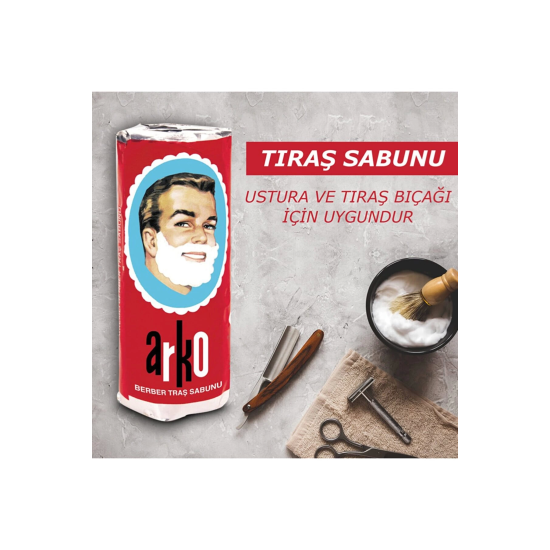 Arko 12'li Tıraş Sabunu 12x75 Gr - Lisinya Arko 12'li Tıraş Sabunu 12x75 Gr - Lisinya