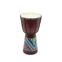 Batikli Ahşap Darbuka 25 Cm 3dıarta-31 - Lisinya