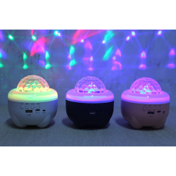 Bluetooth'lu Müzik Çalar Star Master Led Lamba Alk3328 - Lisinya