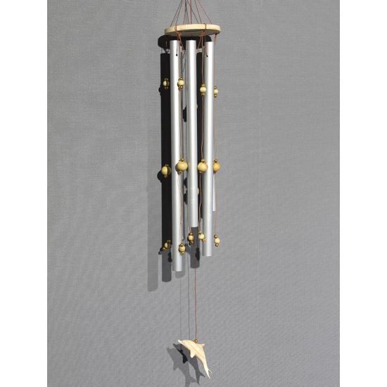 Boncuklu Metal Rüzgar Çanı 3dıarta-28 - Lisinya Boncuklu Metal Rüzgar Çanı 3dıarta-28 - Lisinya