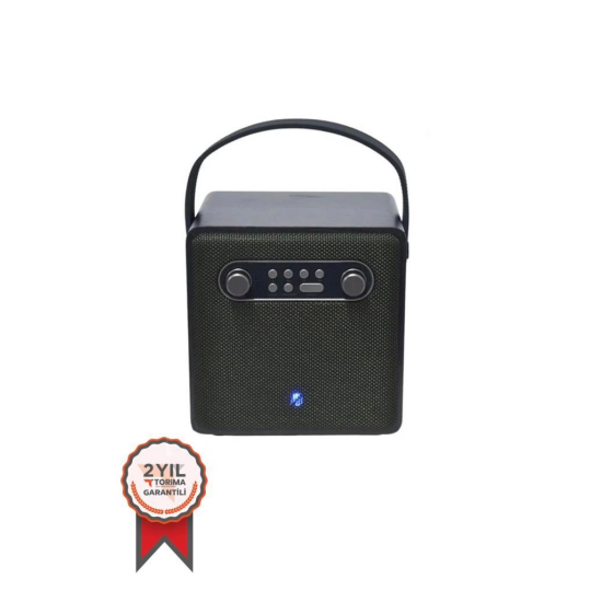 Bts-1688 Yeşil Mikrofonlu Karaoke Bluetooth Hoparlör - Lisinya