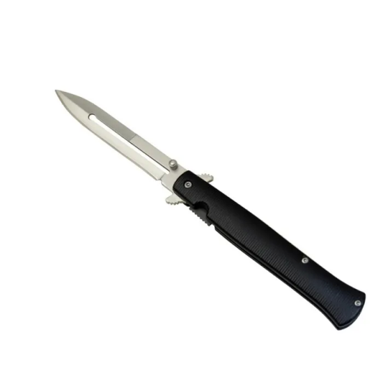 Çakı Metal Delikli Kabzalı 23 Cm , Yarı Otomatik - Lisinya Çakı Metal Delikli Kabzalı 23 Cm , Yarı Otomatik - Lisinya