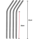 Çelik Pipet Paslanmaz Çelik Metal Meşrubat Pipeti Ve Pipet Temizleme Fırçası Seti 5 Parça - Lisinya Çelik Pipet Paslanmaz Çelik Metal Meşrubat Pipeti Ve Pipet Temizleme Fırçası Seti 5 Parça - Lisinya