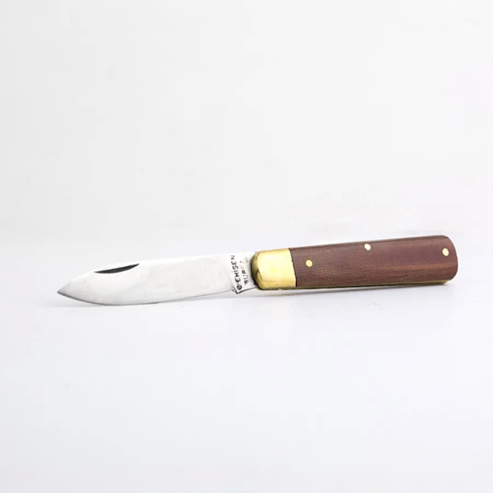 Cemil Erişen Bursa Çakı No:1 - 15,5 Cm , Ahşap Sap, Perçinli, Tek Sarı - Lisinya Cemil Erişen Bursa Çakı No:1 - 15,5 Cm , Ahşap Sap, Perçinli, Tek Sarı - Lisinya