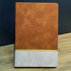 Çizgili Deri Defter - Lisinya