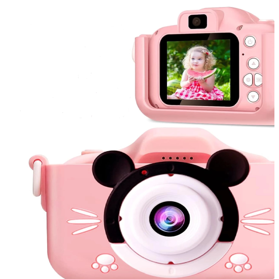 Çocuk Dijital Fotoğraf Makinası 20 Mp Video Kaydedici 2.0 İnç Çift Kameralı - Lisinya Çocuk Dijital Fotoğraf Makinası 20 Mp Video Kaydedici 2.0 İnç Çift Kameralı - Lisinya