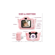Çocuk Dijital Fotoğraf Makinası 20 Mp Video Kaydedici 2.0 İnç Çift Kameralı - Lisinya Çocuk Dijital Fotoğraf Makinası 20 Mp Video Kaydedici 2.0 İnç Çift Kameralı - Lisinya