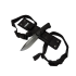 Crkt 1520 Pasific Tactical Outdoor Bıçak 24 Cm - Bacakampamp Kol Kılıflı, Kauçuk Kaymaz Sap - Lisinya