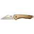 Crkt Jettison 6820 Brw Kahverengi Kamp / Outdoor Çakı 18,5cm - Yarı Otomatik, Kemerlikli, Kutulu - Lisinya