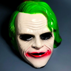 The Dark Knight Joker Maskesi Yeşil - Lisinya