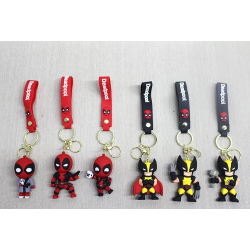 Deadpool Volverine Silikon Anahtarlık Alk4270 - Lisinya