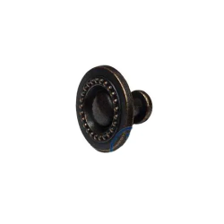 Dekoratif Zamak Düğme - 23x23mm, Eskitme, 100 Adet - Lisinya