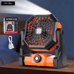 Dempower Mini Kare Ledli Fan - Lisinya