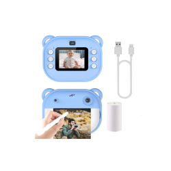 Dijital Video Kayıt Fotoğraf Çocuk Kamerası Anlık Termal Resim Kağıt Baskılı - Lisinya