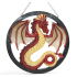 Duvara Asmalı Polyester Dragon Pano Alk2345 - Lisinya