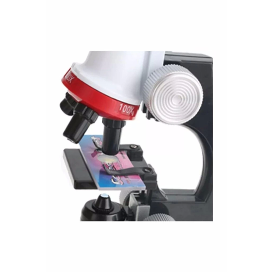Eğitici Mikroskop Kiti Zoom Led Işıklı 100x 400x 1200x St1200x - Lisinya Eğitici Mikroskop Kiti Zoom Led Işıklı 100x 400x 1200x St1200x - Lisinya