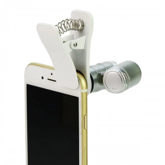 Evrensel Led Işıklı Mini Cep Mikroskobu, Tüm Kameralı Telefonlar Için No:9882w - Lisinya Evrensel Led Işıklı Mini Cep Mikroskobu, Tüm Kameralı Telefonlar Için No:9882w - Lisinya