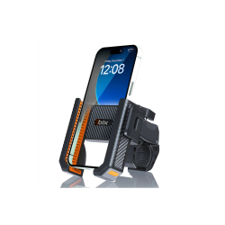 Gidon Bağlantılı Bisiklet Motosiklet İçin Esnek Abs 4-7.8″ İnç Telefon Tutucu 360° Dönebilen Tasarım - Lisinya
