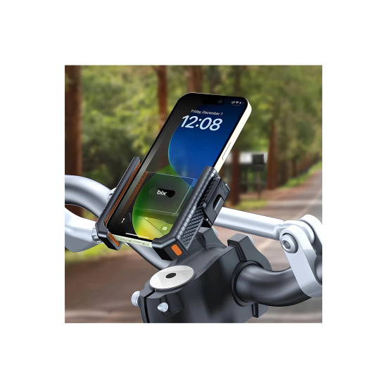Gidon Bağlantılı Bisiklet Motosiklet İçin Esnek Abs 4-7.8″ İnç Telefon Tutucu 360° Dönebilen Tasarım - Lisinya Gidon Bağlantılı Bisiklet Motosiklet İçin Esnek Abs 4-7.8″ İnç Telefon Tutucu 360° Dönebilen Tasarım - Lisinya