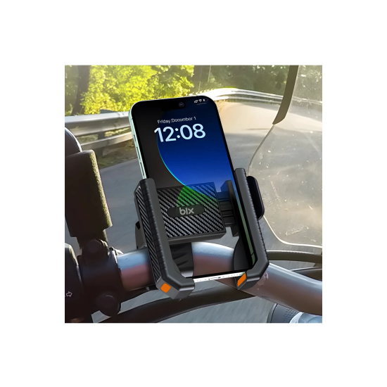 Gidon Bağlantılı Bisiklet Motosiklet İçin Esnek Abs 4-7.8″ İnç Telefon Tutucu 360° Dönebilen Tasarım - Lisinya Gidon Bağlantılı Bisiklet Motosiklet İçin Esnek Abs 4-7.8″ İnç Telefon Tutucu 360° Dönebilen Tasarım - Lisinya