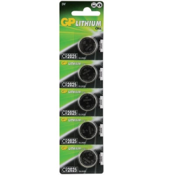Gp Cr2025 3 V Lityum 5'li Para Pil - Lisinya