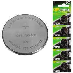 Gp Cr2032 Lityum.pil 5 Li Paket - Lisinya